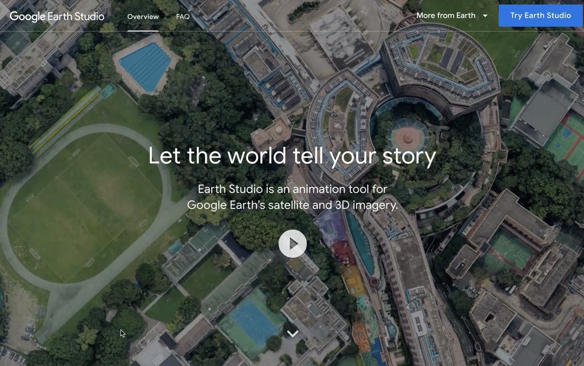 მედია ჩეკერი Google Earth Studio - პროგრამა სატელიტიდან გადაღებული ...